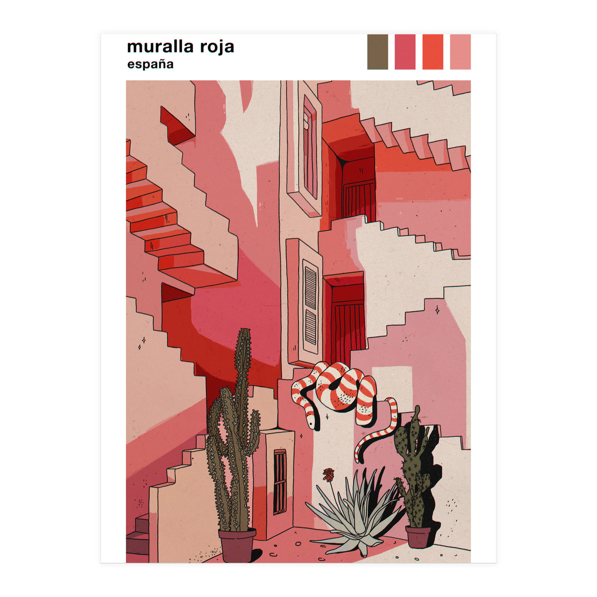 Muralla Roja (Print Only)