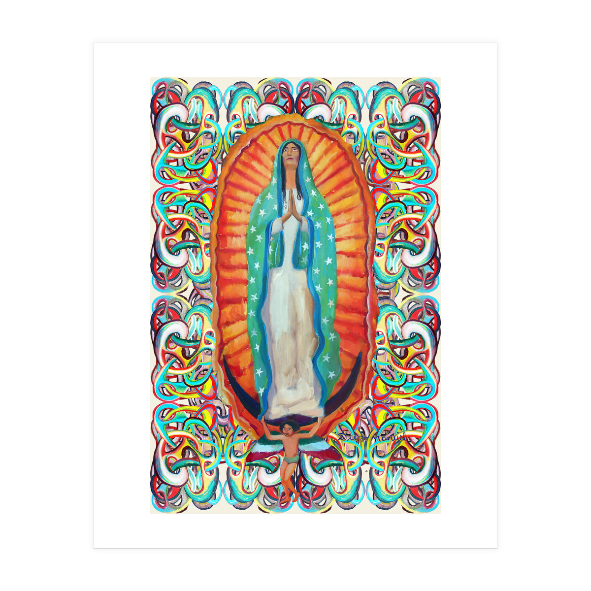 Virgen De Guadalupe 6 (Print Only)