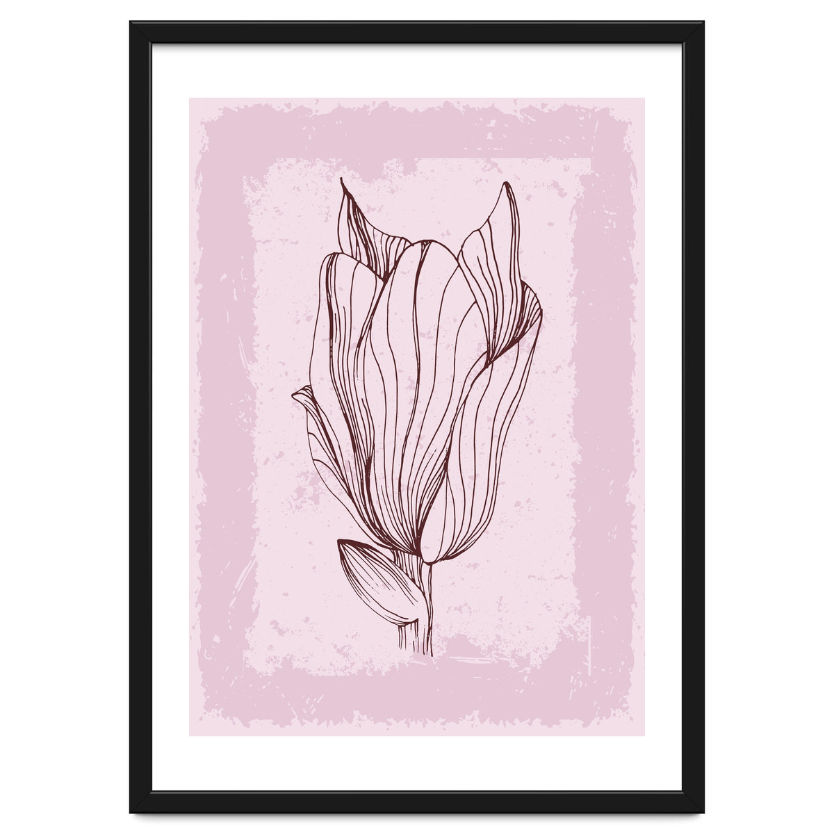 Magnolia Abstract Geometric Nordic