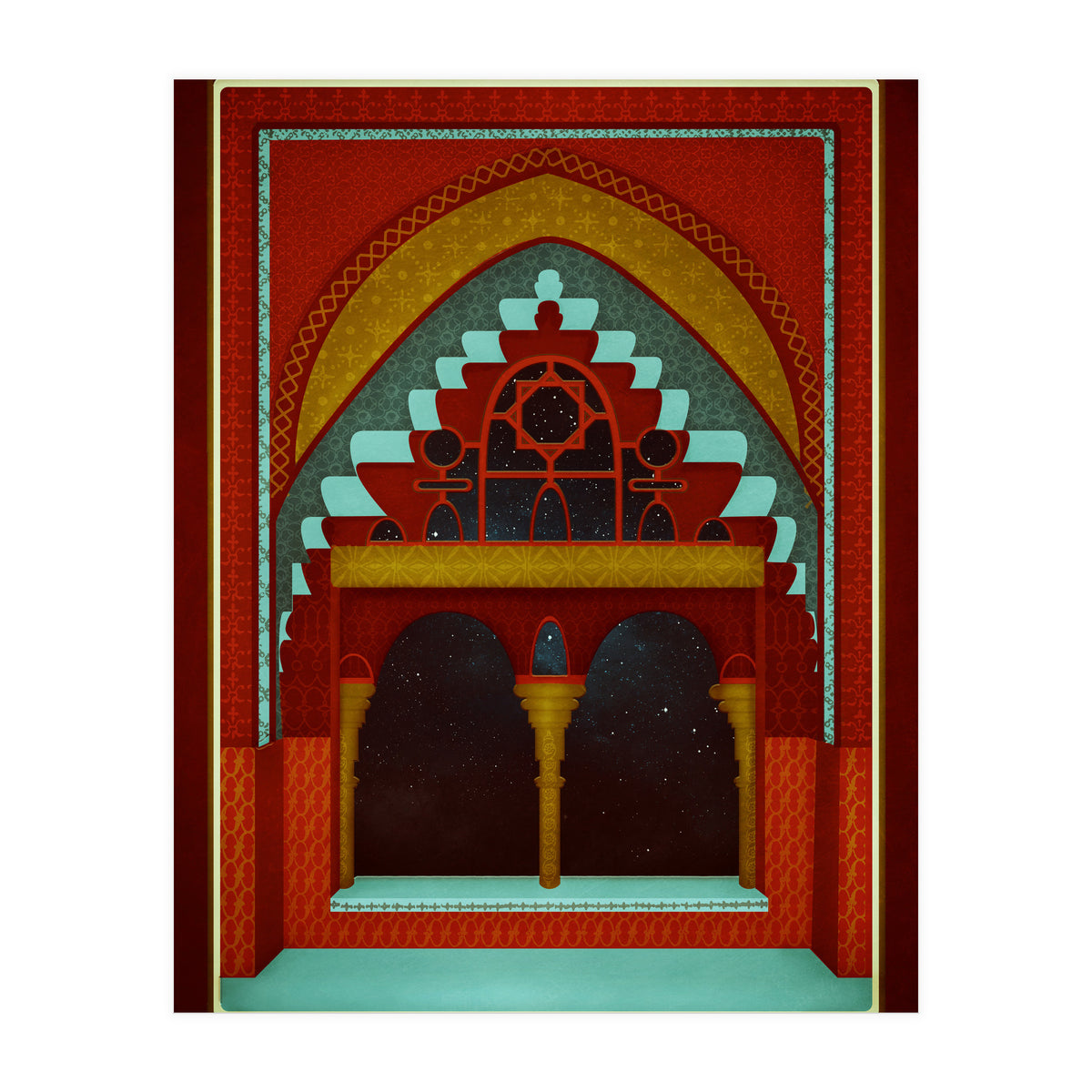 Window in the Alhambra (Print Only)