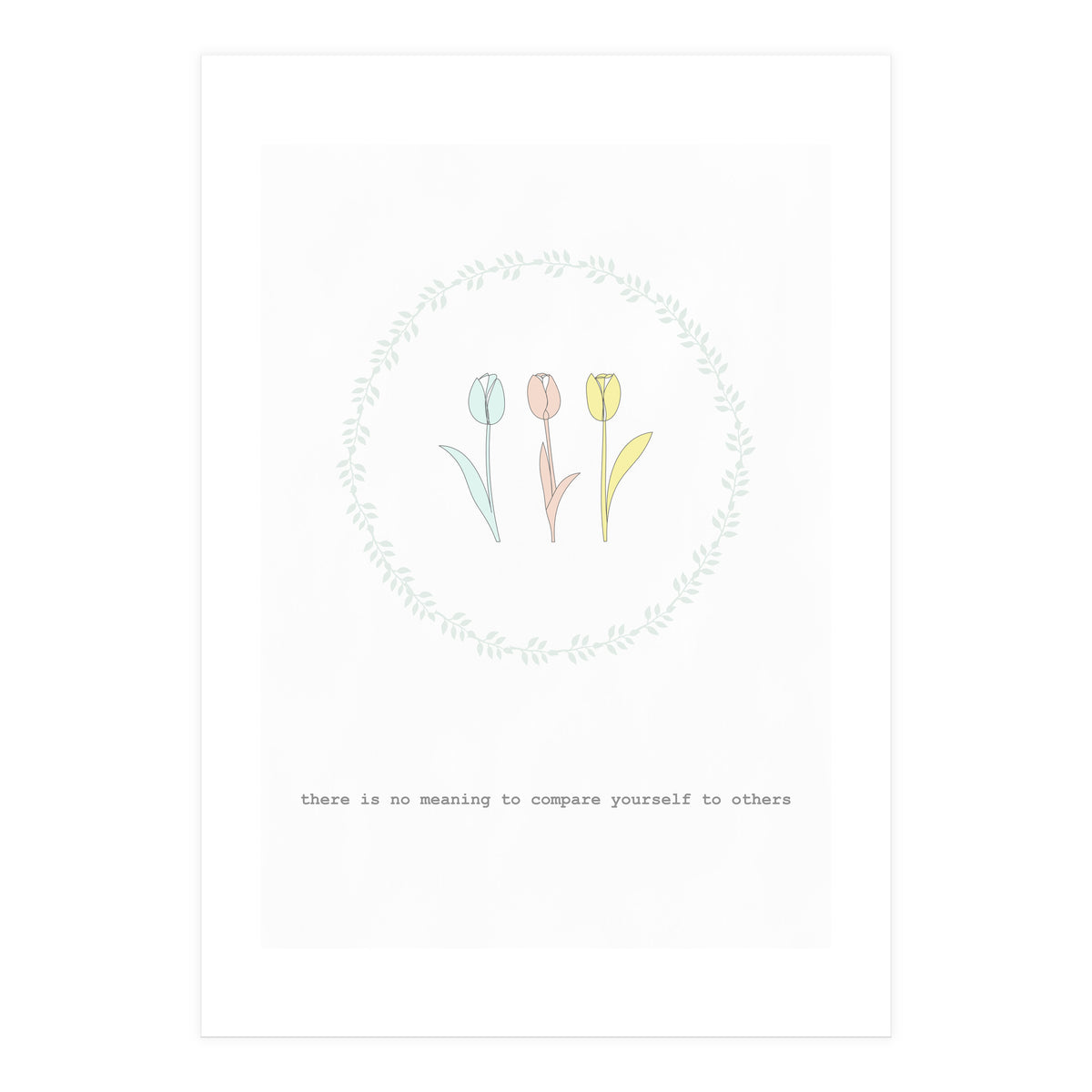 Tulip Flowers   (Print Only)