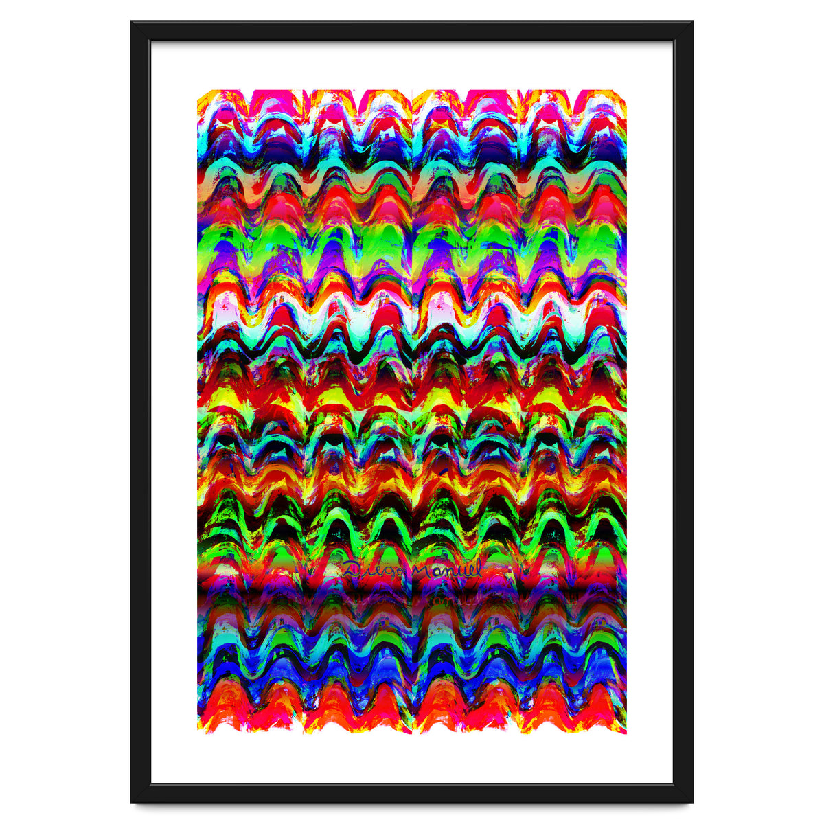 Pop abstract color full