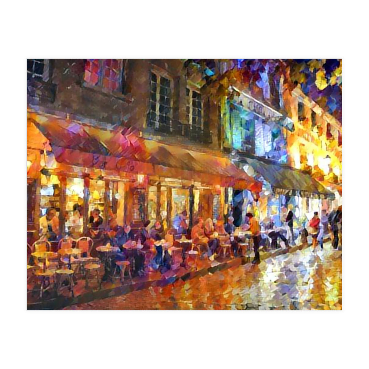 CAFE IN PARIS (Print Only)
