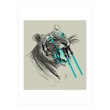 Sabertoothed Tiger (Print Only) thumbnail