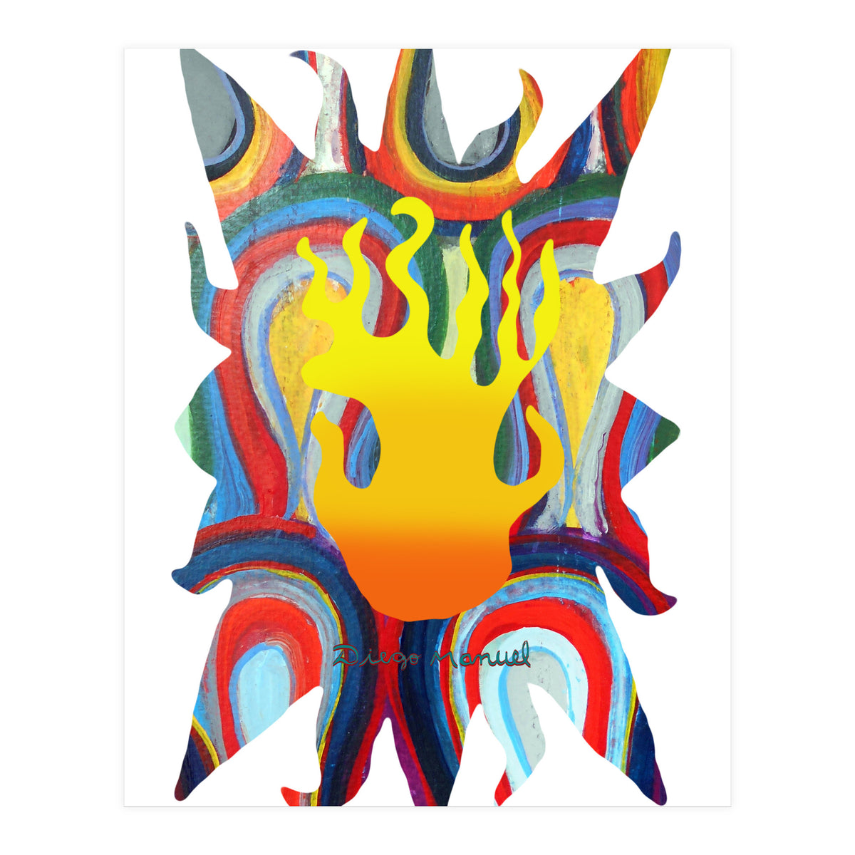 Fuego 11 Copia (Print Only)