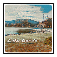 Calm Day On Lake Garda (Print Only)