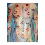 Torso Masculino Con Besos (Print Only) thumbnail