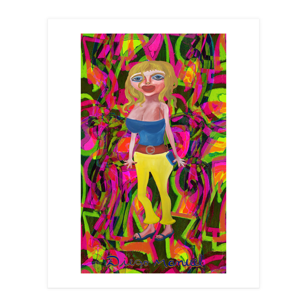 Chica Fashion B (Print Only)