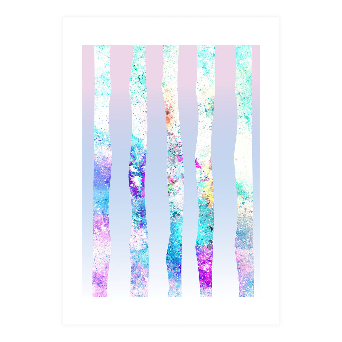 Watercolor Trees (Print Only)
