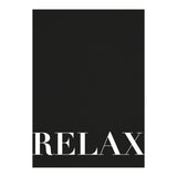Relax Black (Print Only) thumbnail