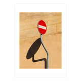 Snake on wall (Print Only) thumbnail