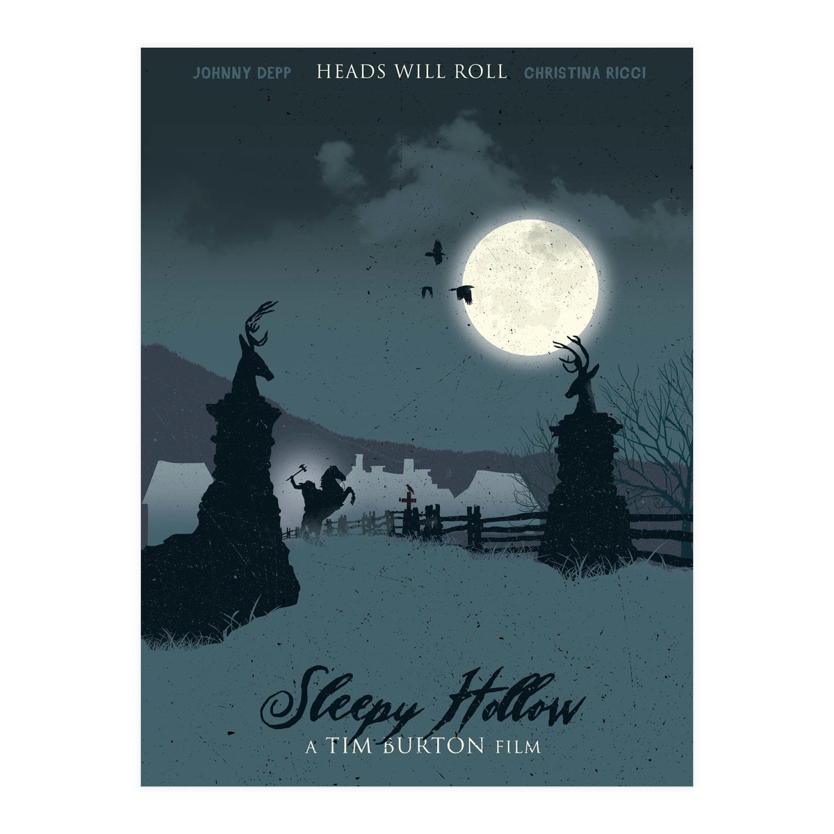 Sleepy Hollow movie poster (Print Only)