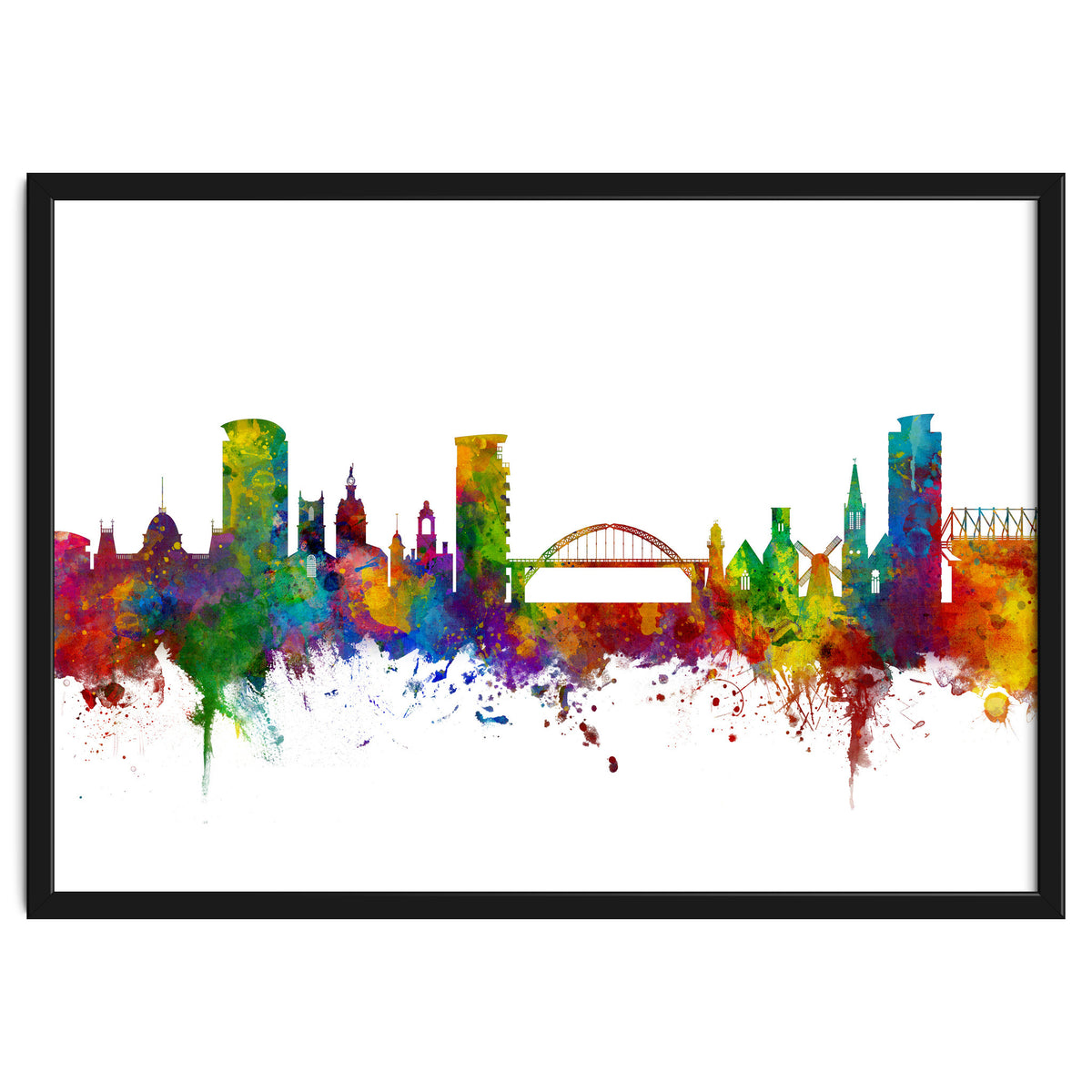 Sunderland England Skyline