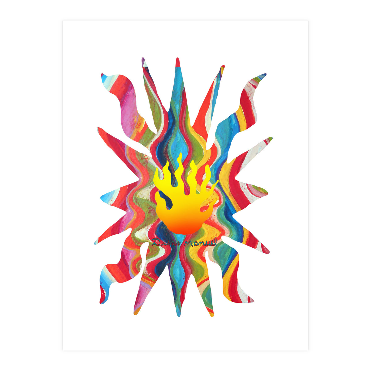 Fuego 30 Copia (Print Only)