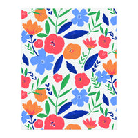Bold Floral All Over Pattern (Print Only)