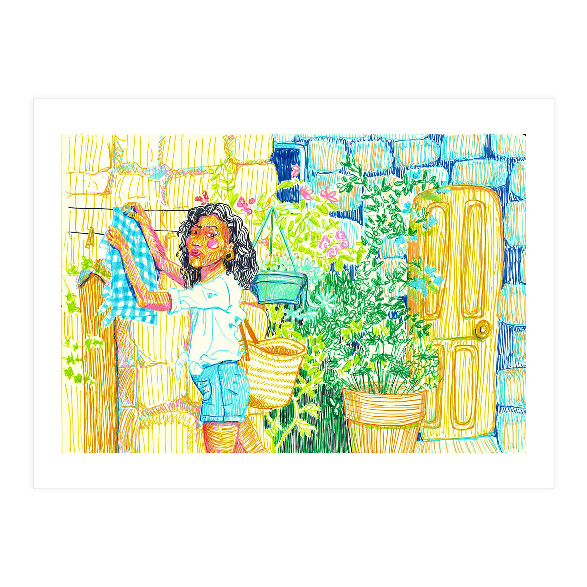 Provence Laundryday (Print Only)