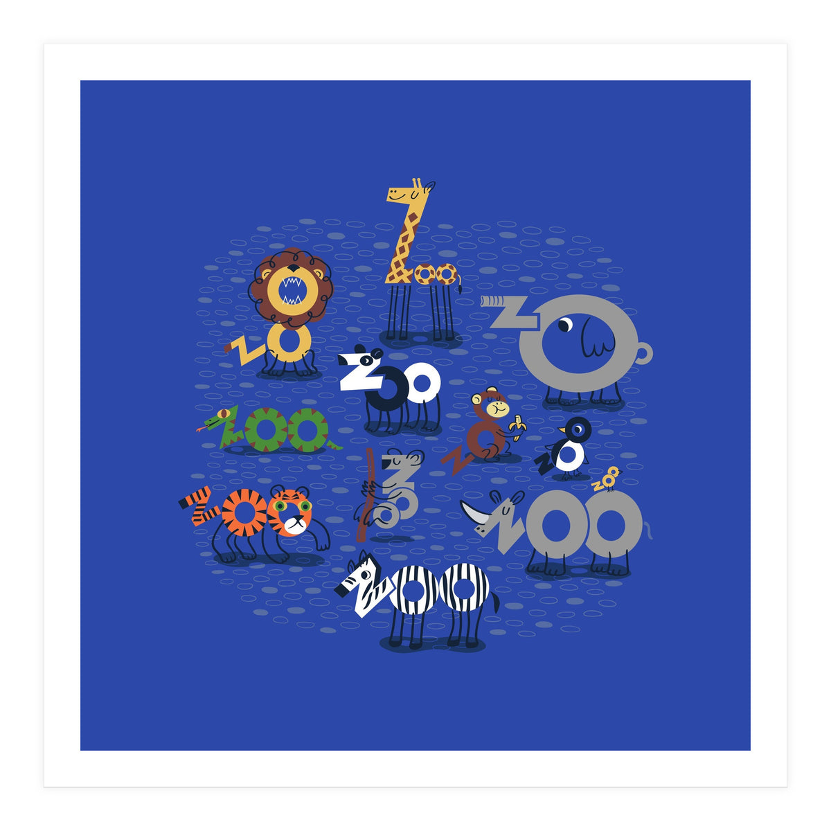 Zoo Animals (Print Only)