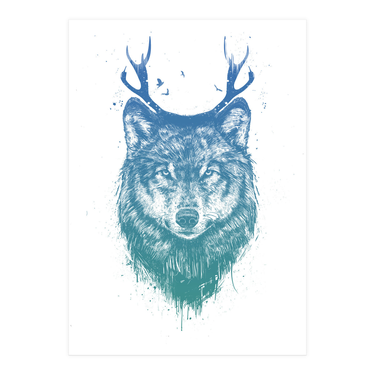 Deer Wolf (Print Only)