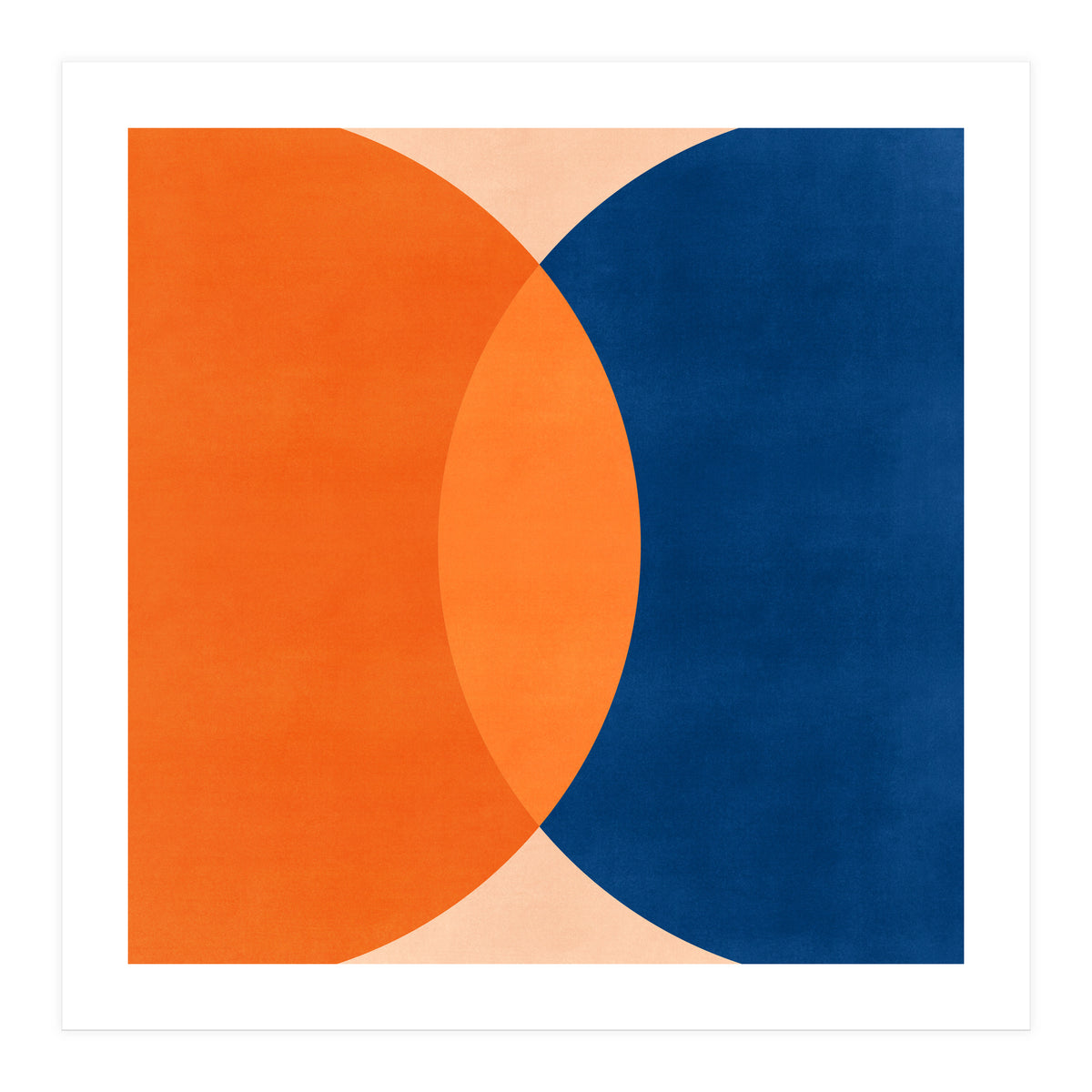 Sun Moon Abstract (Print Only)