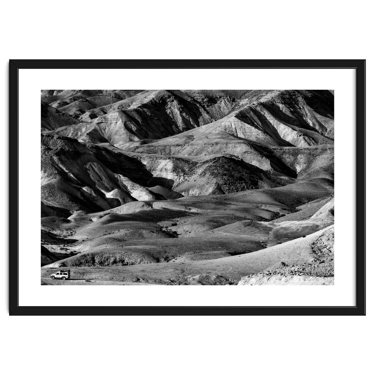 Driving across the Judean Desert