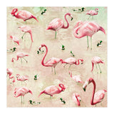 Flamingos Vintage Pink (Print Only) thumbnail