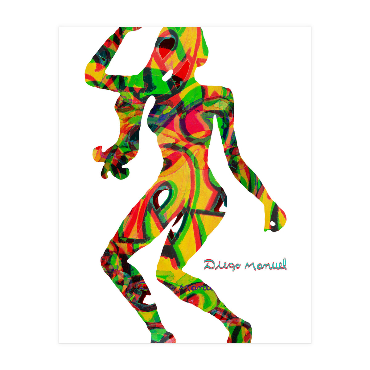 Dance Girl B 22 (Print Only)
