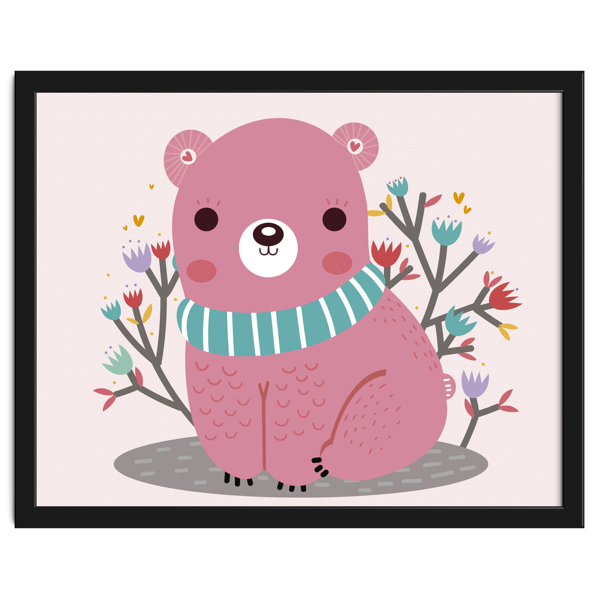 Pink bear