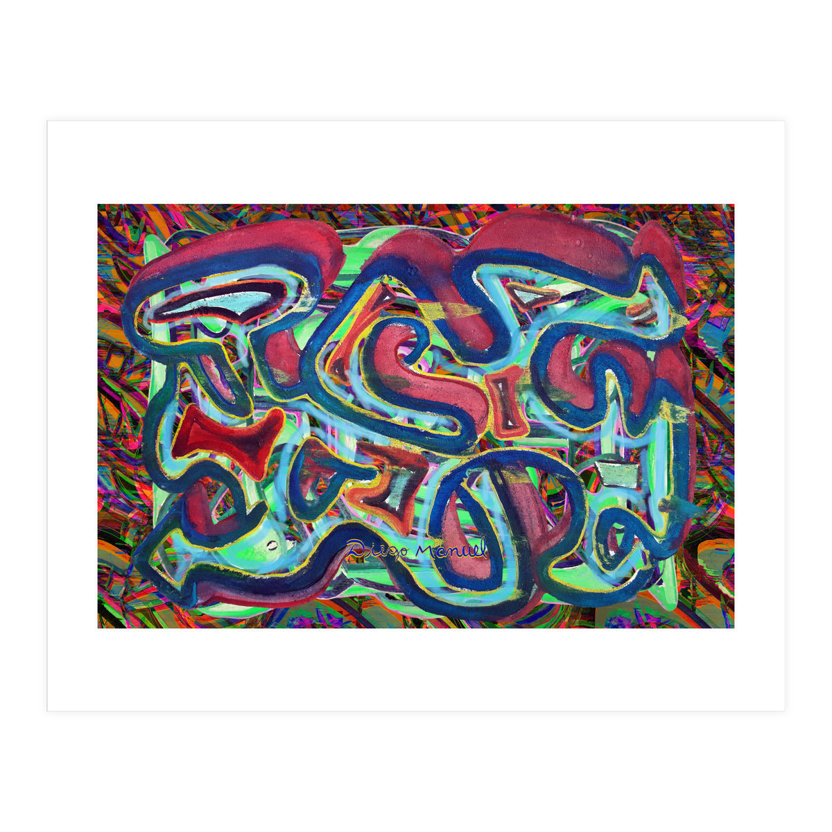 Graffiti Digital 2022 910 (Print Only)