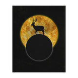 Deer On The Moon  (Print Only) thumbnail