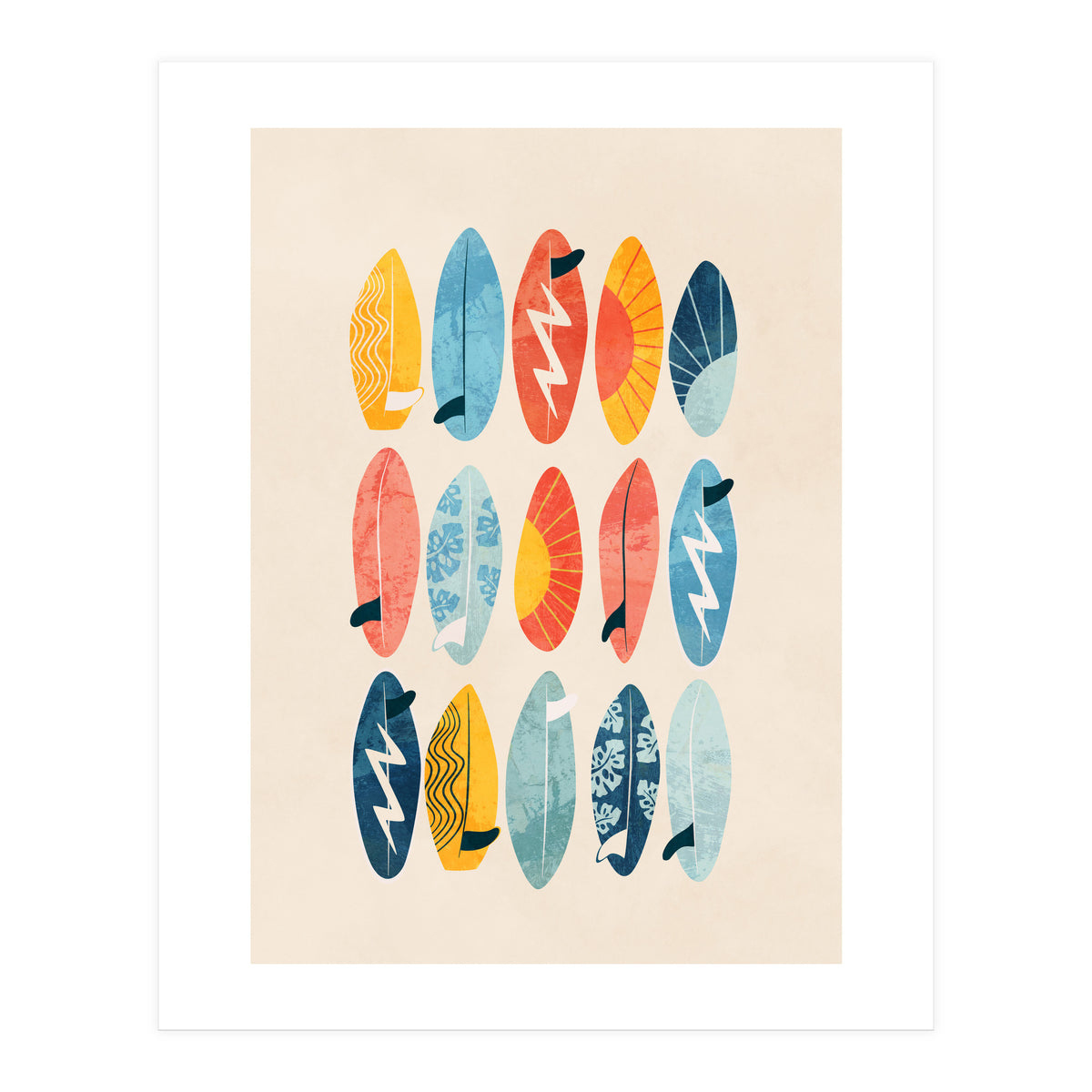 Surfing Board Light (Print Only)