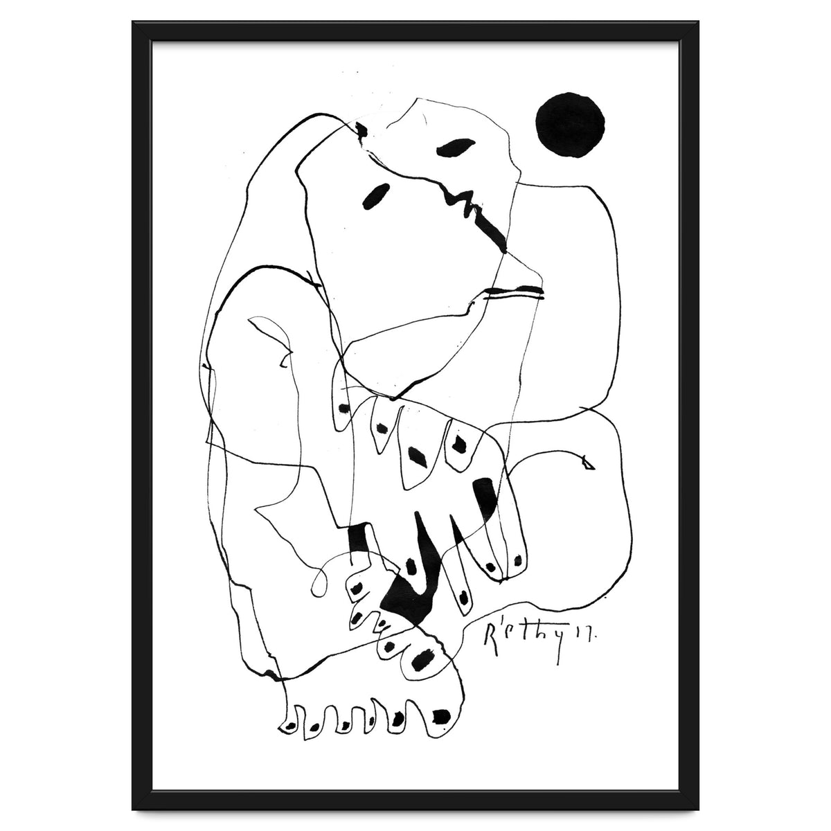 Purification of the Soul - b&w