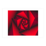 Red Abstract Geometric (Print Only) thumbnail