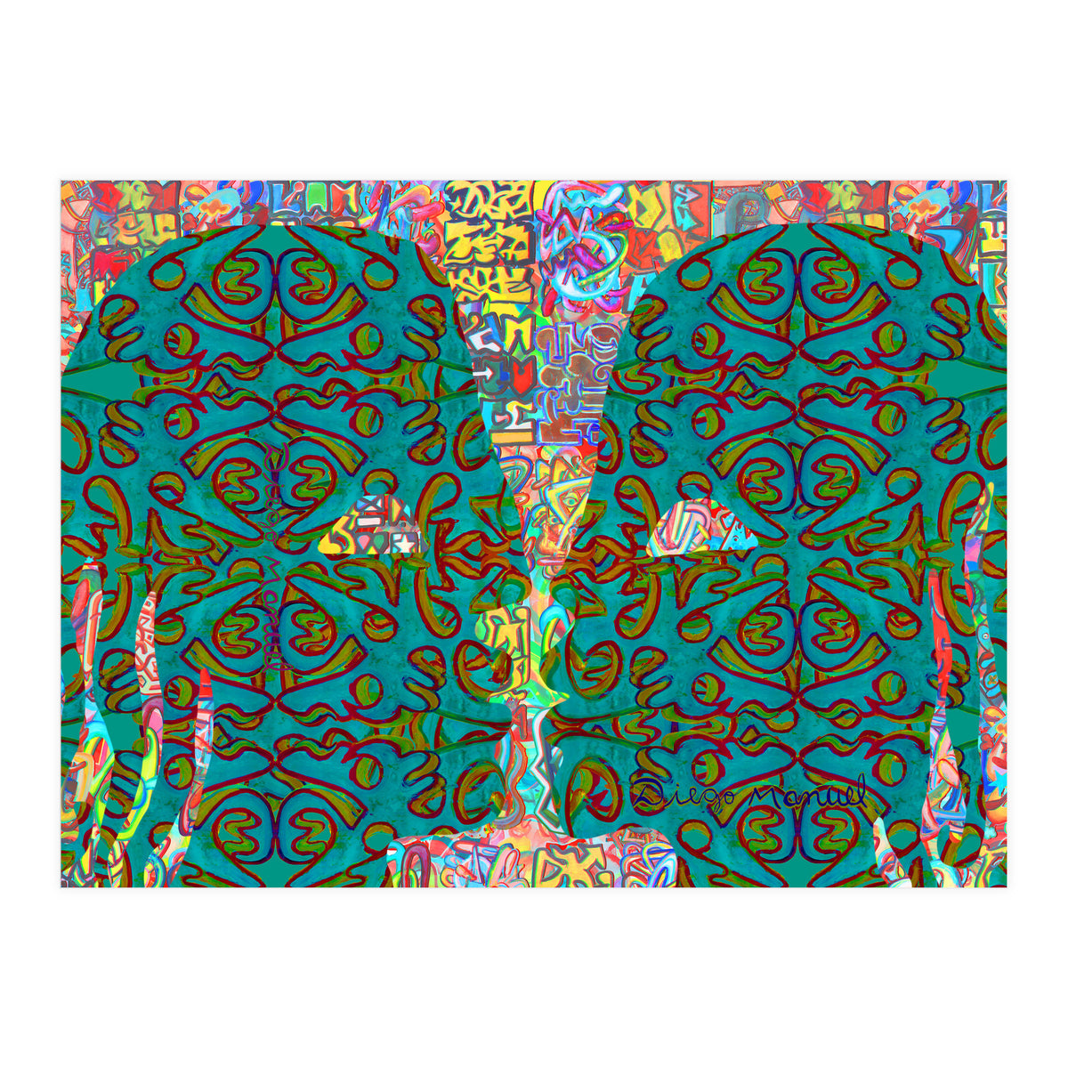 Abstracto Pop Nuevo B11 (Print Only)