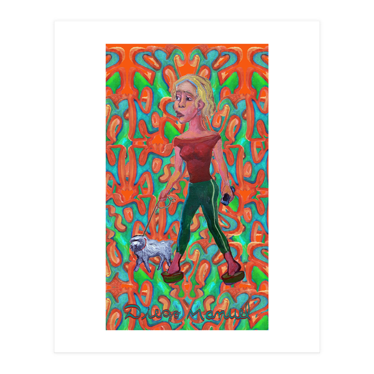 La Chica De Al Lado (Print Only)