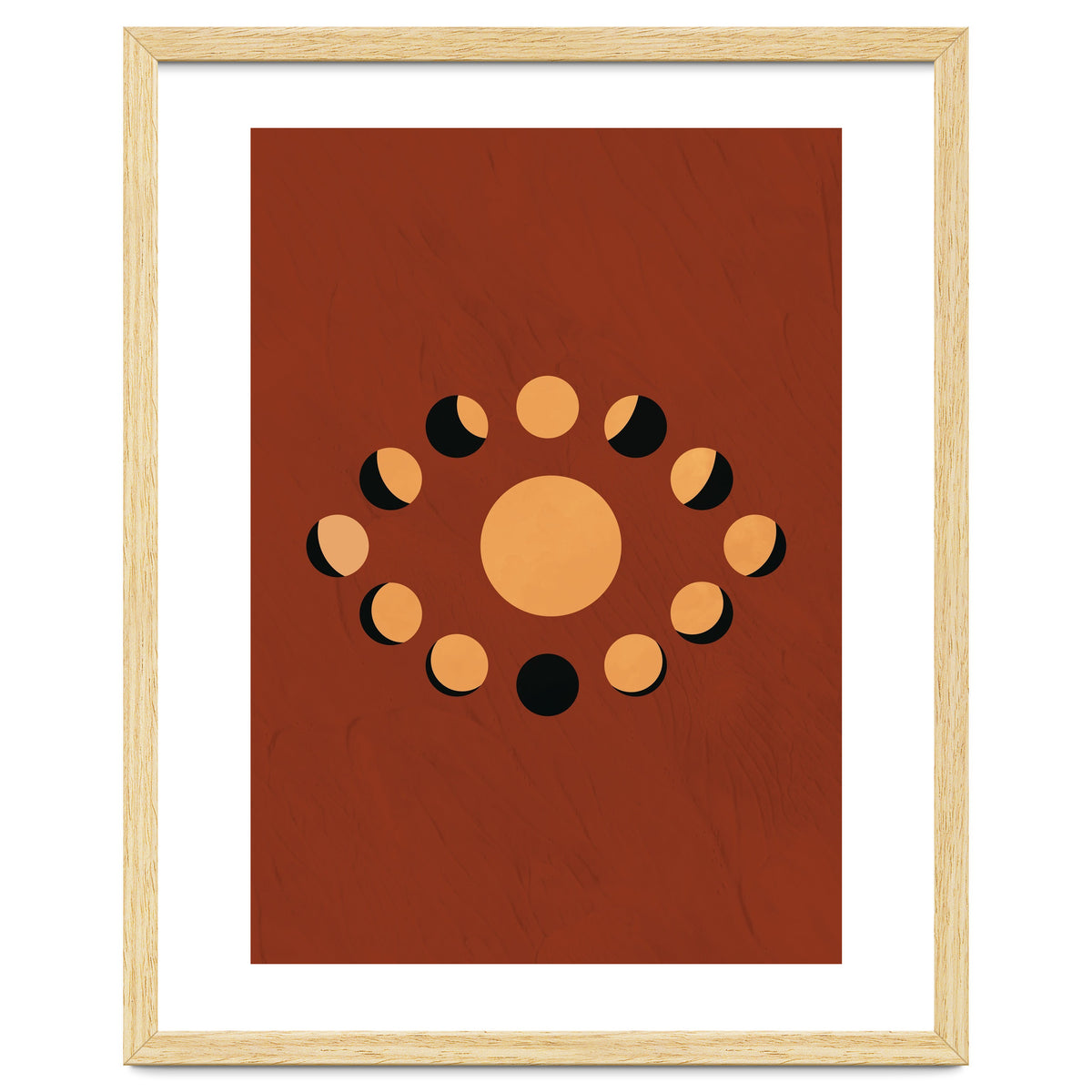 Lunar Eclipse Moon Illustration