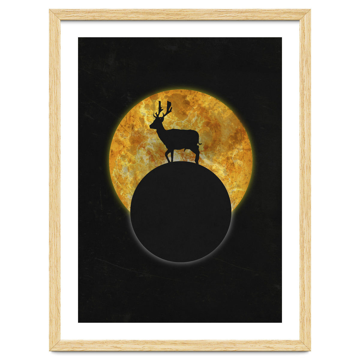 Deer On The Moon