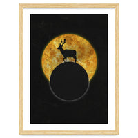 Deer On The Moon
