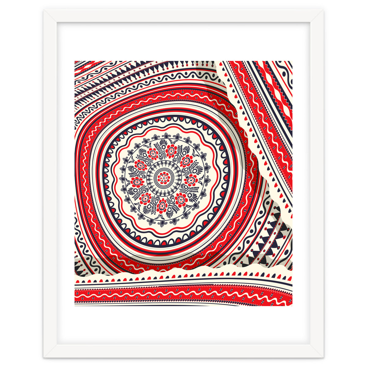 Romanian embroidery background 17