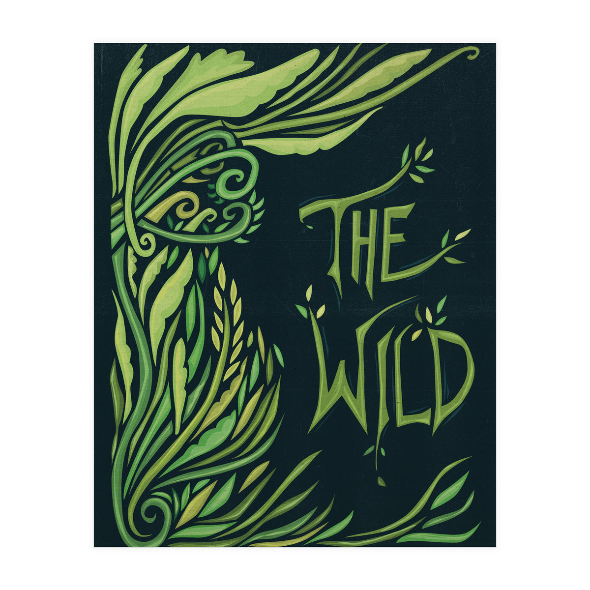 Art Nouveau Wild (Print Only)