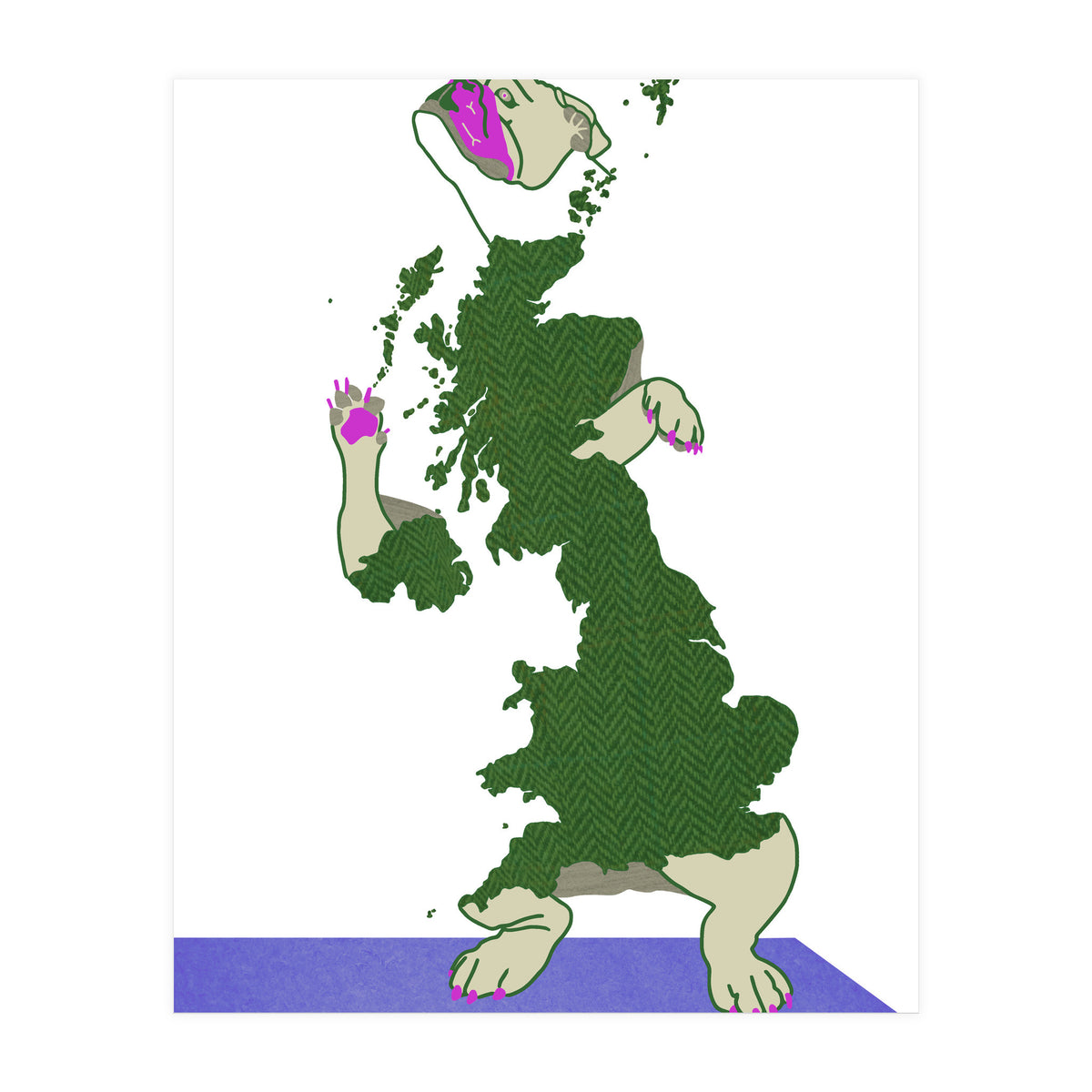 British Bulldog (Print Only)