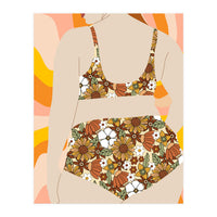 Groovy Swimsuit (Print Only)