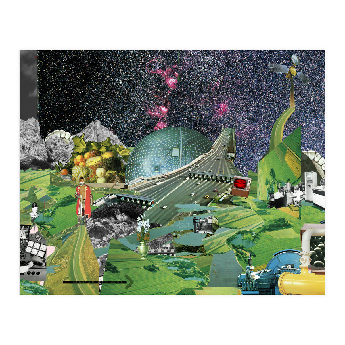 Subtle Landscape 54 Big Baustelle Aber Es Geht Voran (Print Only)