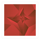 Redish Trendy Triangle  (Print Only) thumbnail