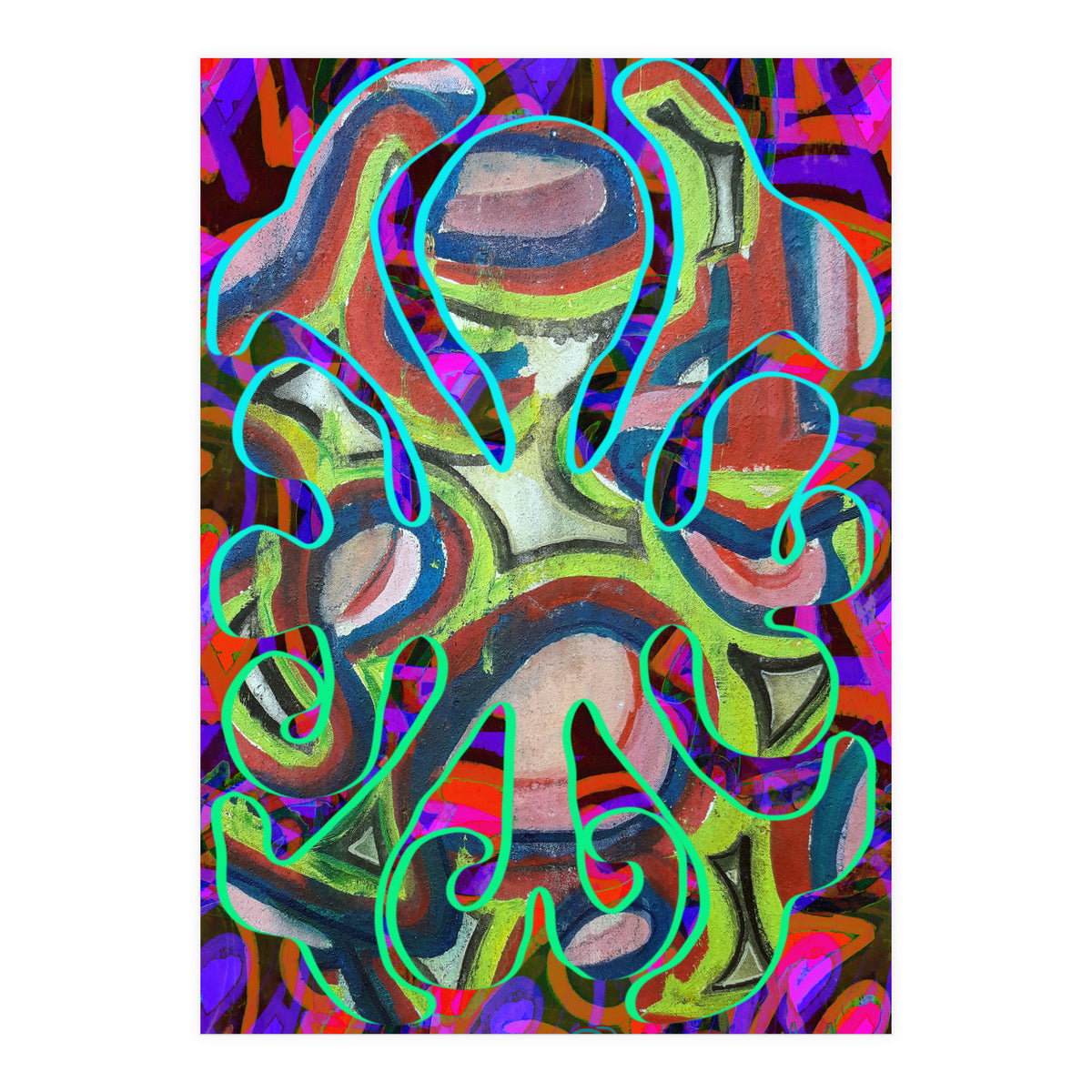 Pop Abstract 2023 Tapiz 55 (Print Only)