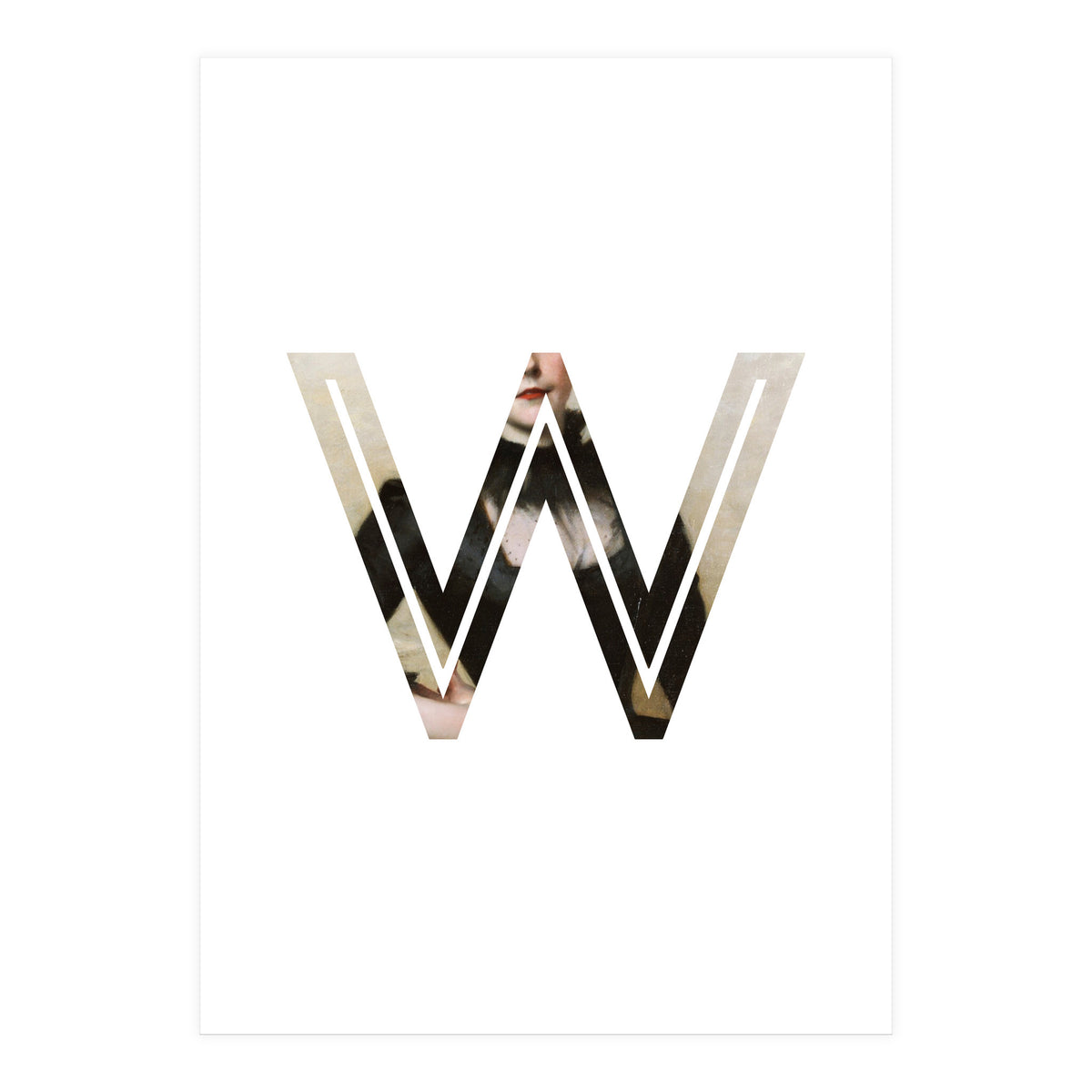 Letter W - (Impress) (Print Only)