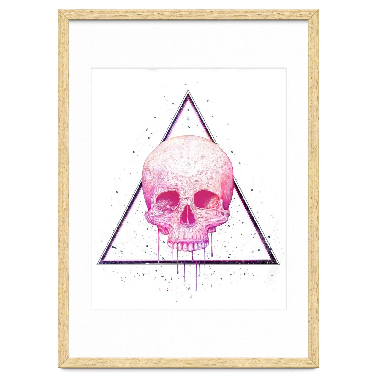Skull In Triangle