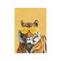 Hip Hop Tiger Yellow Shades (Print Only)