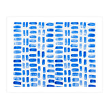 Blue abstract rectangles (Print Only) thumbnail