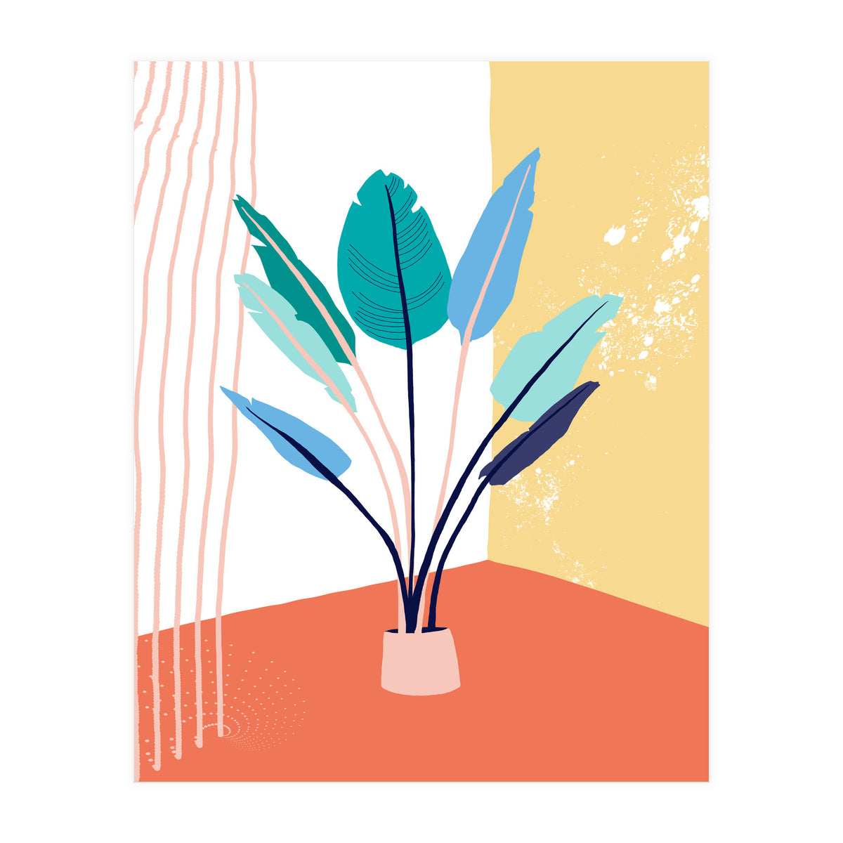 Corner plants (Print Only)