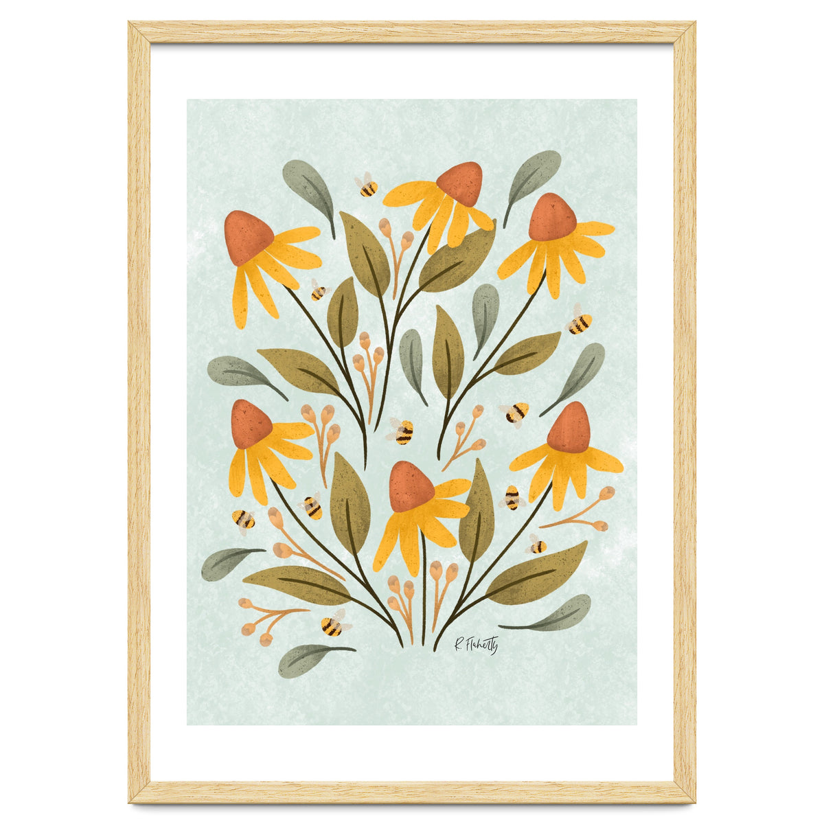 Daisies and Bumblebees